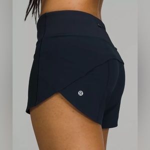 Lululemon Speed Up Shorts, 4”, True Navy, 12, NWOT